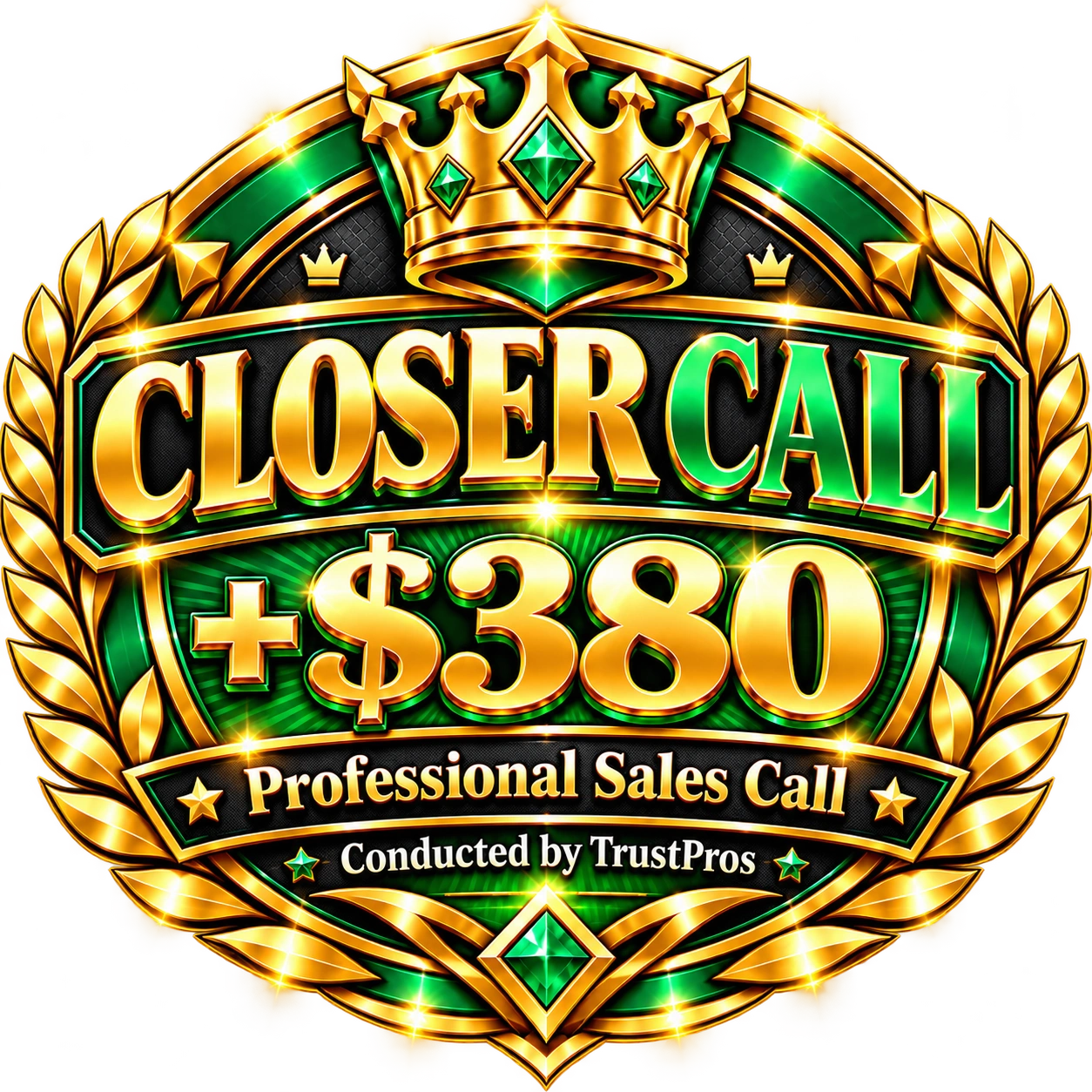 CLOSER CALL +$380 premium badge