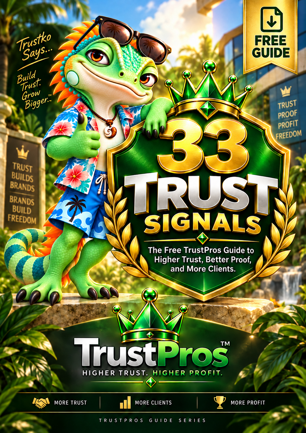 33 Trust Signals Guide cover