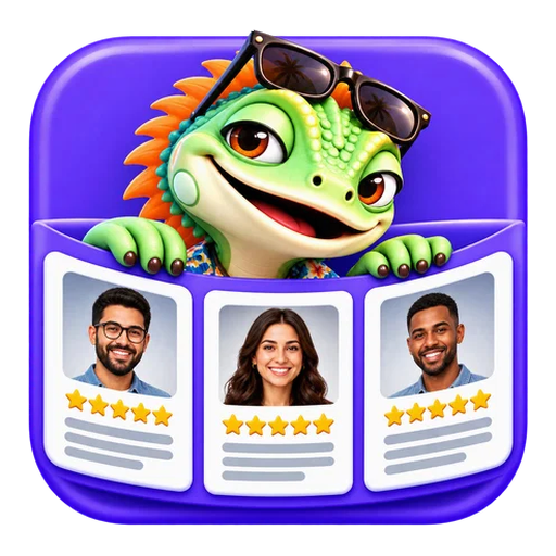 Trustko product icon for Trust Walls showing organized customer proof, ratings, profiles, credibility signals, and presentation for businesses.