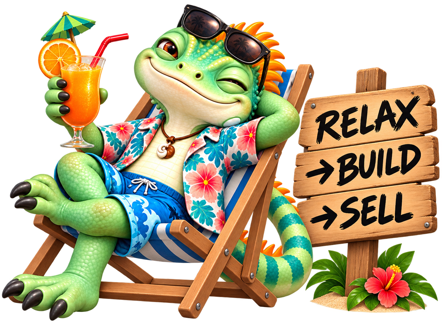 Trustko relaxing final call to action artwork