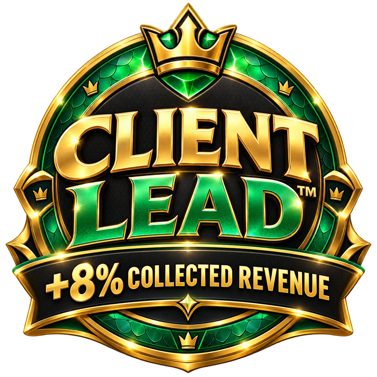 Client Lead: +8% collected revenue
