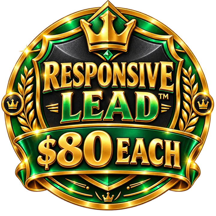 Responsive Lead premium badge: $80 each